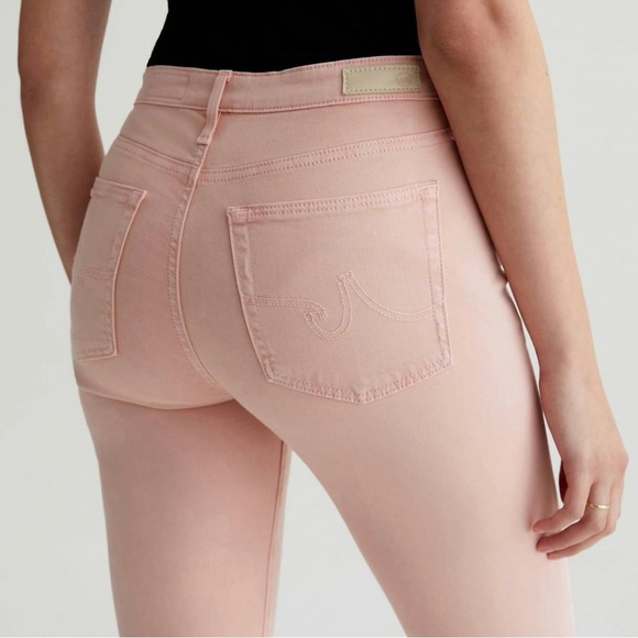 AG The Prima Cigarette Ankle Jeans in Blush Size 28 - Picture 3 of 10
